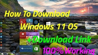 How To Download Windows 11 OSOperating System★★★Demo Windows 11 Concepts Tech Stream★★★ [upl. by Osswald]