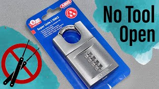 1541 Abus “Super Code” Padlock Model 158CS [upl. by Marris43]