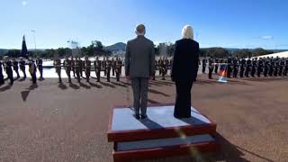 Vice Regal Salute  Australia Governor General Swearing In 2024 [upl. by Morel]