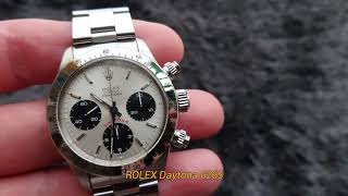 【ROLEX 6265 Daytona 】 Ref6265 BIG 表記 ロレックス デイトナ70年代の手巻き DAYTONA ヴィンテージ [upl. by Shalna]