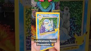 Classic Celebrations Hit pokemon blastoise 151 pokemoncards pokemontcg celebrations tcg [upl. by Biegel]