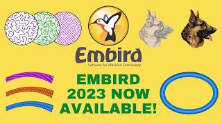 Embird Embroidery Software 2023 [upl. by Enirolf]