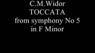 Widor Toccata in F Minor Synthesizer Version [upl. by Llehsad]