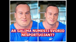 Ar galima numesti svorio nesportuojant [upl. by Raff]