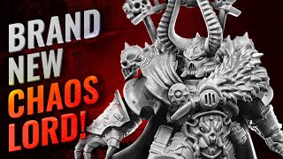 Summoning the Chaos Lord Building Warhammer 40k Latest Dark Champion [upl. by Erdda]