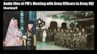 Sheikh Hasina meeting with the army 5 [upl. by Tabina]