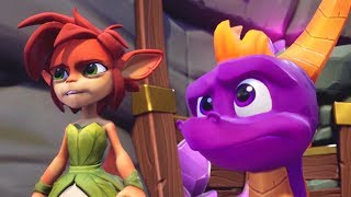 Spyro 2  All Bosses  Ending Reignited Trilogy [upl. by Ches]