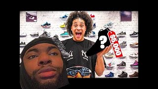 Cam Wilder INSANE 150000 RARE SNEAKER COLLECTION Reaction [upl. by Aron46]