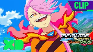 Chasing the Phoenix  Beyblade Burst QuadDrive  disneyxd [upl. by Azerila990]