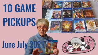 10 Game Pickups  June  July 2021 [upl. by Eenimod116]