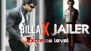 unbelievable sound  Billa x jailer Xtreme level mixed by cinematixedits [upl. by Tutt]