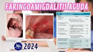 RM 24  Infectología Pediátrica Faringoamigdalitis Aguda Estudios M Y C [upl. by Reggy]