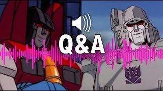 Starscream amp Megatron QampA Highlight  Audio Only [upl. by Modesty]