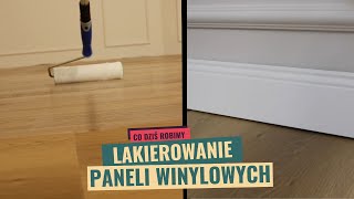 Lakierujemy panele winylowe Eleganckie listwy przypodłogowe [upl. by Nolana]