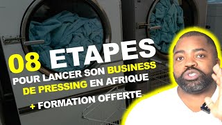 COMMENT LANCER UN BUSINESS DE PRESSING EN AFRIQUE  je te dis tout dans la vidéo [upl. by Ahsak]