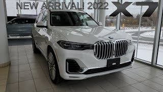 NEW ARRIVAL 2022 BMW X7 xDrive40i Alpine White [upl. by Woodsum]