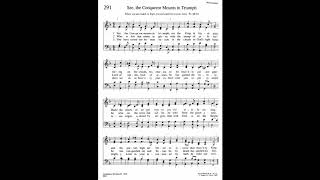 291 See the Conqueror Mounts in Triumph Rustington Tune Trinity Hymnal [upl. by Shandeigh]