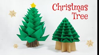 ORIGAMI CHRISTMAS TREE TUTORIAL🌲🎅 2024 [upl. by Omero337]