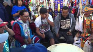 Northern Cree  Mandaree 2015 SNL drum solo contest [upl. by Lapointe903]