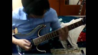 Heaven by warrant guitar solo cover by Eric Pablo [upl. by Ahsertal176]