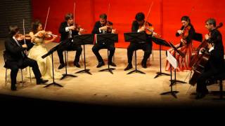 Svendsen String Octet in A major Op 3  II Allegro scherzeroso  Lento  Piu mosso quasi presto [upl. by Atirres]