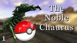 Skyrim Mods The Noble Chaurus  Part 1 [upl. by Eicyak]