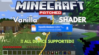 Bsl shader🤯for mcpe patch Minecraft patch 12030  mcpemods minecraft minecraftmods shader [upl. by Bishop]