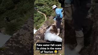 Fake waterfall of china by which chinese gov Earned a lot of money [upl. by Otina]