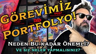 Dijital Oyun Sanatçıları İçin PORTFOLYO Rehberi Portfolyo Nedir ve Nasıl Hazırlanır [upl. by Dlaregztif]