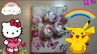 PLAN WITH ME 2024 WEEK 23 DECORAZIONE AGENDA TEMA POKEMON  APRO OVETTI HELLO KITTY By Nika [upl. by Phippen]