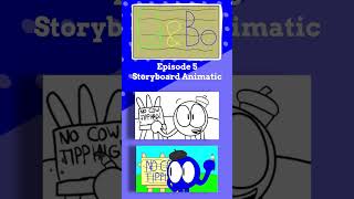 Ed and Bo Episode 5 Storyboard Animatic Side By Side animation KazukiToons shorts storyboards [upl. by Thin568]