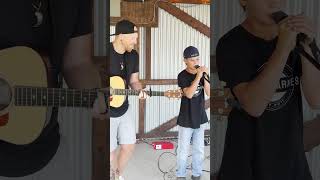 Quick Live Performance Wagon Wheel by Darius Rucker  Junction Cidery with Adam Barter music [upl. by Winson]