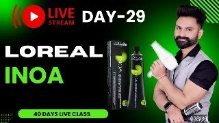 Day29  Loreal Inoa Family  Loreal Brand Knowledge  Live Color Class  Colour Class  Loreal [upl. by Leakim]