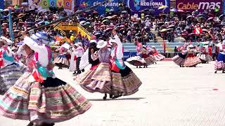 DANZA DEL WITITI CAYLLOMA AREQUIPA  CANDELARIA 2018 CONCURSO ESTADIO ETB [upl. by Alasdair]