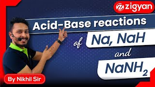 AcidBase Reactions of NaK NaHKH and NaNH2 Organic Chemistry  JEE Main  JEE Advanced  NEET [upl. by Reseta688]