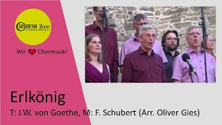 Erlkönig T J W von Goethe M F Schubert Arr Oliver Gies MAYBEBOP CHORTEAM 2000 Juni 2023 [upl. by Ennazor]