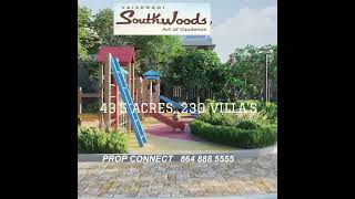 VAISHNAOI SOUTHWOODS Premium Luxury Villas Mamidipally near Shamshabad AIRPORT Hyderabad [upl. by Yelsek]