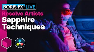 Learn How to Use Sapphire Plugins for Davinci Resolve Boris FX Live 43 [upl. by Haodnanehs73]