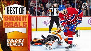 Best Shootout Goals from the 202223 NHL Season [upl. by Nwahsear452]