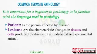 Introduction to Pathology part1 Afsomali [upl. by Yadsendew]