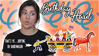 I Have No WordsBirthday Makeup Haul [upl. by Enilaf727]