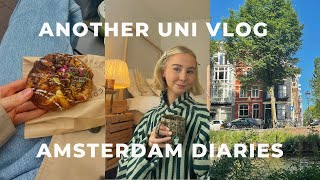 realistic day in the life of a student in amsterdam 🧚 [upl. by Krein]