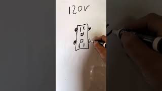 120v electrical outlet connection wiring [upl. by Samau]