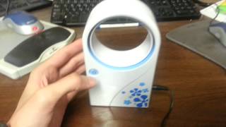 Bladeless Fan USB Battery Operated Portable Air Conditioner [upl. by Hulen]