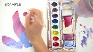 Winter Watercolor Painting for Beginners  Watercolor Painting Tutorial Easy [upl. by Maryn967]