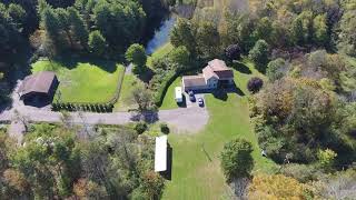 Horse Farm with Horse Trails in Owego NY 103 acres Farm Fields Timberland and Ponds [upl. by Leik]