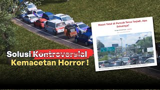 MACET HORROR DI PUNCAK GAK AKAN TERJADI KALAU PAKE CARA INIpuncak [upl. by Lamori402]