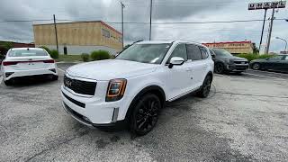 2022 KIA TELLURIDE SX FWD IN GLACIAL WHITE PEARL WITH BUTTERSCOTCH [upl. by Libenson]