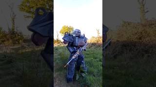 Fallout T60 Power Armour Cosplay  DCC2019 [upl. by Eudora]