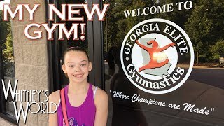 My New Gym  Whitney Bjerken Gymnastics [upl. by Heintz411]